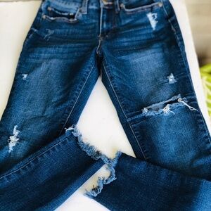 Aeropostale dark denim jeans for girls
